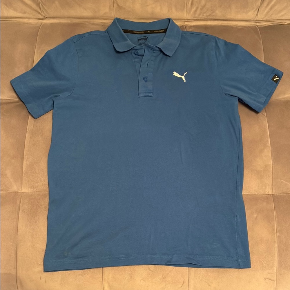 Puma Men's Classic Blue Polo